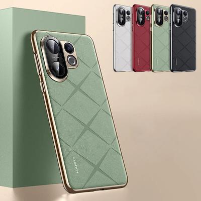Противоударный чехол из ПУ кожи для VIVO X200 FE с гальваническим покрытием, защита объектива камеры, жесткий чехол с задней крышкой для VIVO S30 Pro mini, бампер