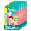 Pampers Размер M Dry Care 256 подгузников подгузники x 4 Подгузники, (Размер ползания), (5-10 кг), (64 упаковки) [Кейс]