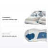 Детские кроссовки Air 4 Retro TD Military Blue 2024 Бело-белые Нейтрально-серые BQ7670-141
