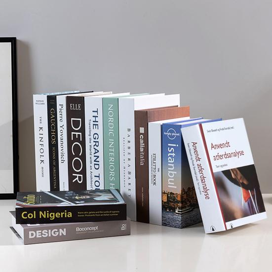 Легкое сопротивление давлению поддельной книги художественное декоративное