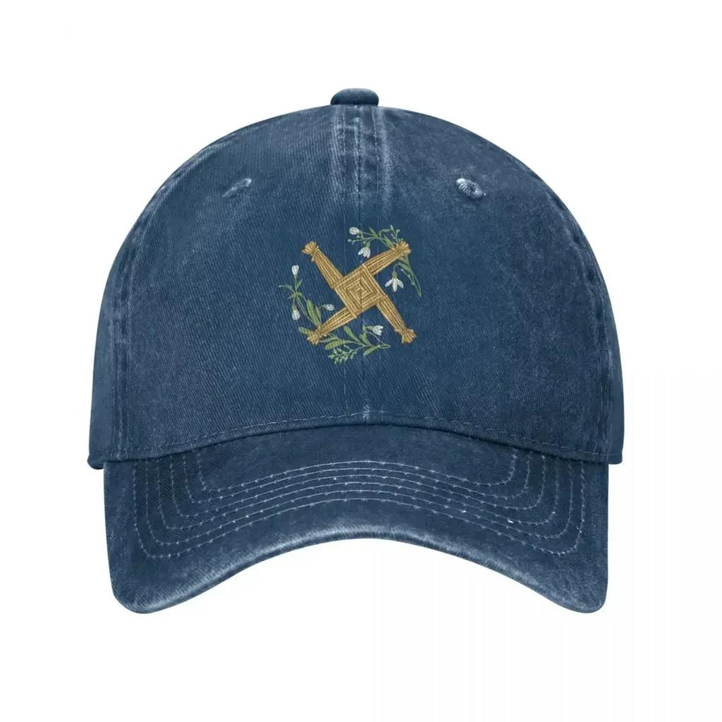 Brigids Cross Baseball Cap Golf Hat Unisex Ball Cap Anime Unisex Womens