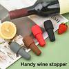 Silicone Wine Bottle Stoppers Reusable Wine Seal Stopper Champagne Beer Wine Cork