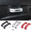Для Land Rover Defender 90 110 130 2014-2018 Черная отделка ручки двери автомобиля из алюминиевого сплава, аксессуары для интерьера автомобиля