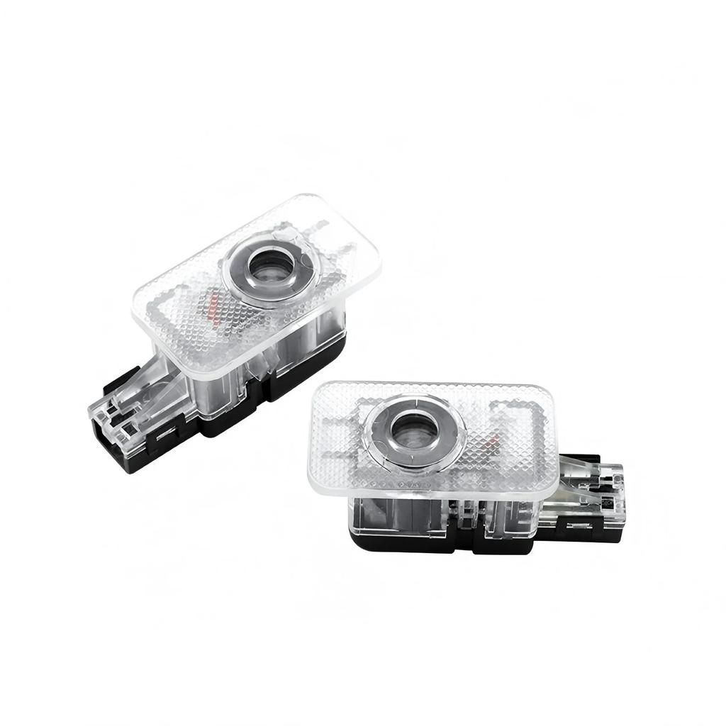 2Pcs Car LED Door Welcome Light For Volvo V40 V60 V90 XC40 XC60 XC90 S60 S90 Projector Logo Ghost Shadow Light Auto Accessories