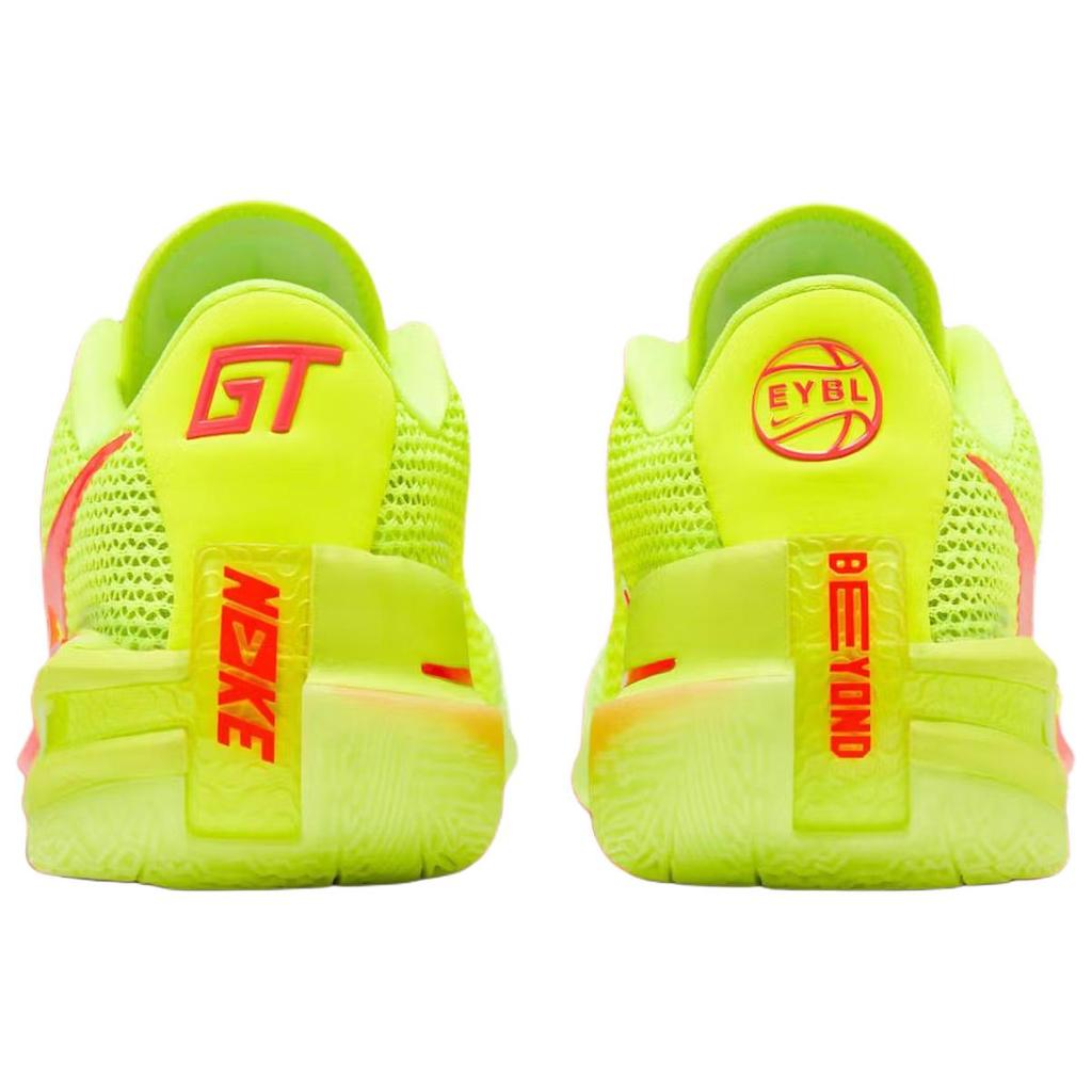 Nike Эйр Зум GT. Дышащие баскетбольные кроссовки Cut 1, унисекс, желто-красные, IH3991-700