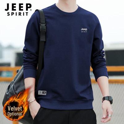 Мужской пуловер с круглым вырезом JEEP SPIRIT