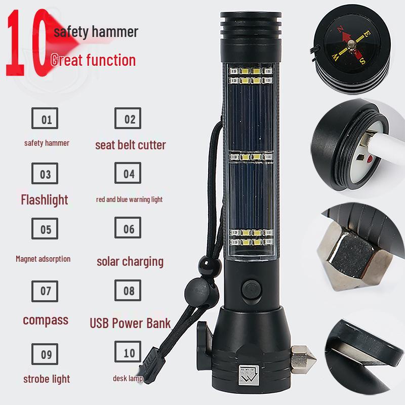 Explosion-Proof Super Bright LED Spotlight for Long-Range Use, Ideal for Household, Patrol, and Mining, with Certification