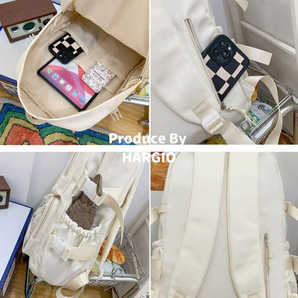 Ита Ита Ита Большой Ошикацу Ошикацу Повседневные События [Харуджио] Сумка, Сумка, Рюкзак, Рюкзак, Вместимость, Большой, Рюкзак, Сумка, A4, Прозрачный, Черный,