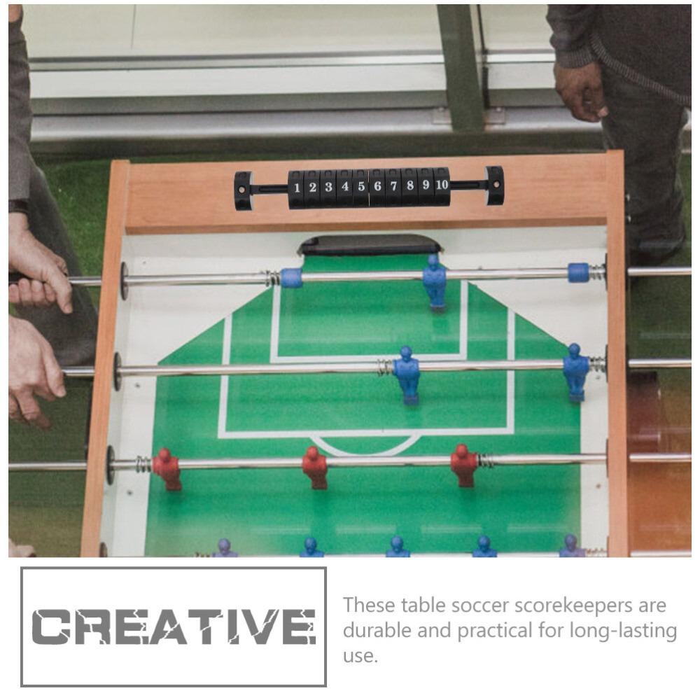 2Pcs Easy To Read Scoring Units Boat Shape Score Keepers Game Foosball Counter Gifts