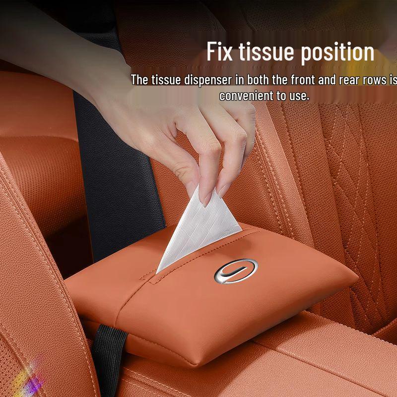 Trumpchi S7 Car Armrest Tissue Box Storage for Interior Decoration