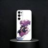 Игровой чехол для телефона D-Deltarune Kris для Samsung S25, S24, S23, S22, S21, S20, Plus, Fe, Lite, Другие Черный Чехол