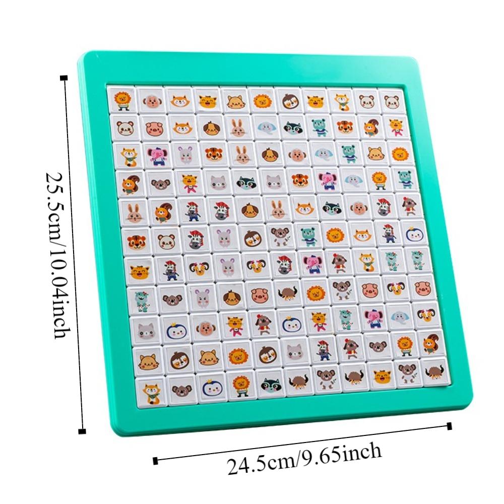 Education Animals Matching Board Game Puzzle Toy Animal Chess Board Games  Parent Child Interaction