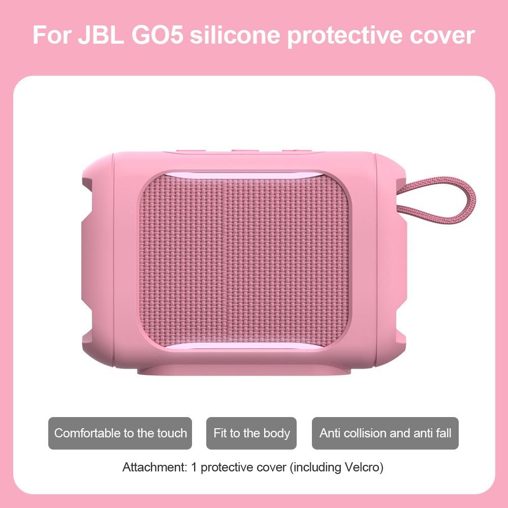 Портативный силиконовый чехол Защитный чехол-рукав для Bluetooth-динамика JBL GO5 Аксессуары для динамика