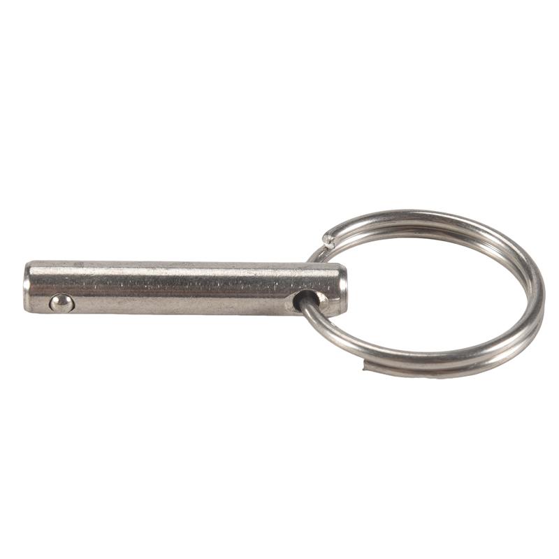 4 Pcs Quick Release Pin 1/4 Inch, Full 316 Stainless Steel, Bimini Top Pin, Marine Hardware, All Parts Are Made Of 316 Stainless