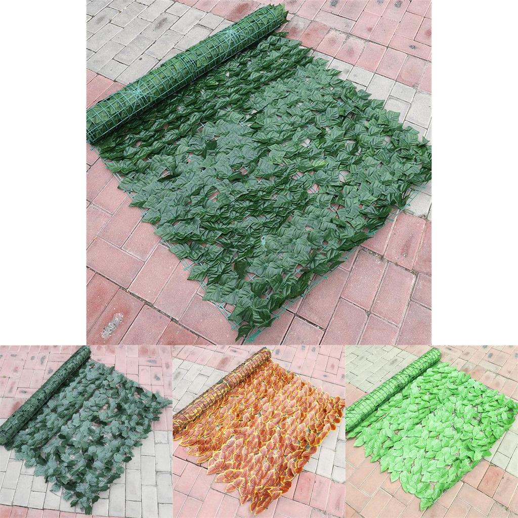 Роскошный рулон искусственных листьев для садового забора, обеспечивающий максимальную приватность и красоту