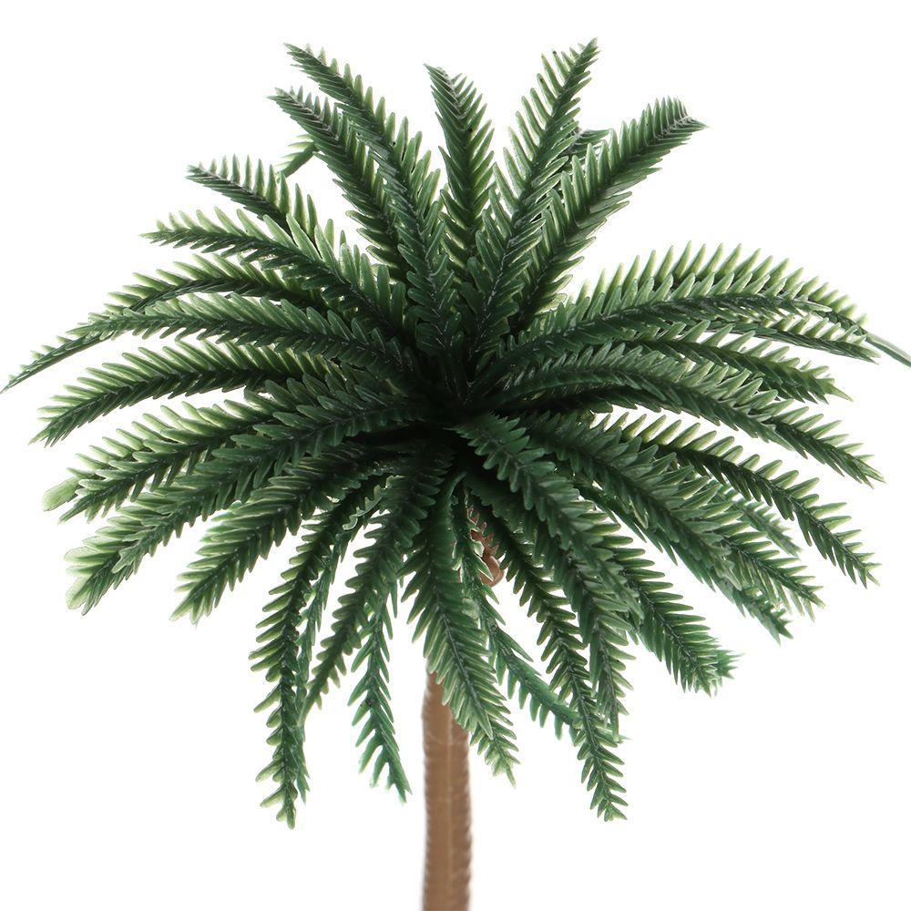 Miniature Plant DIY Decor Plastic Bonsai Coconut Palm Tree Craft Micro Landscape Plant Pots model