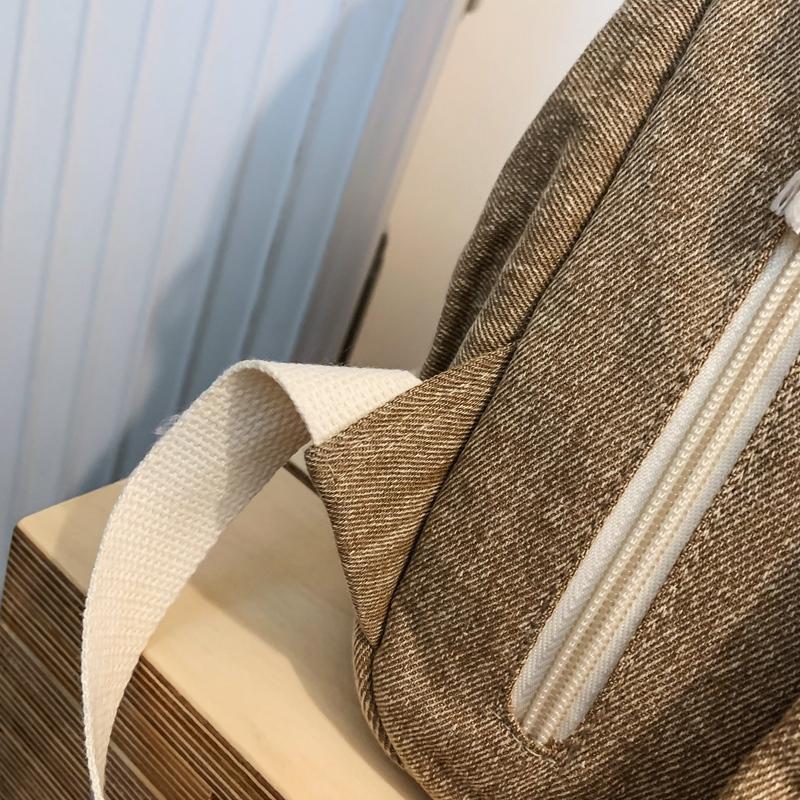 Школьный женский рюкзак в стиле ретро, ​​холст, большая вместимость, студенческий рюкзак