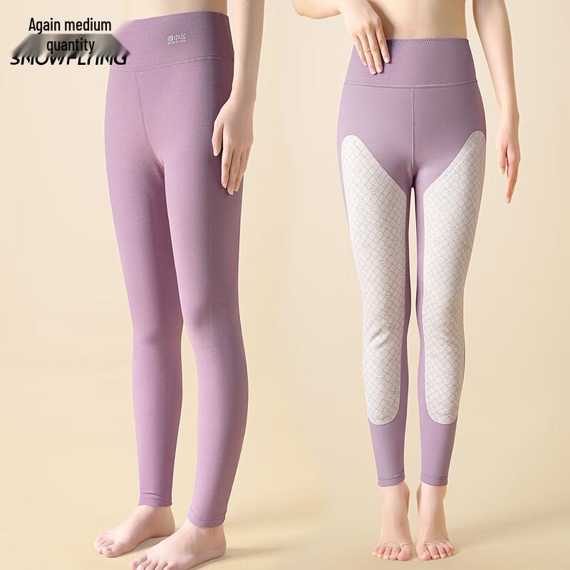 Женские термолеггинсы Snow Flying с высокой посадкой и шерстяной подкладкой