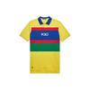 Polo Striped Polo Shirt Men Tops Yellow MNPOKNI1N822196-700