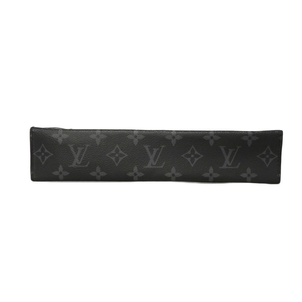 Б/у Сумка-клатч Voyage MM M61692 7931 Текущая деловая сумка RFID IC Monogram Eclipse Noir Мужская 12564 из Японии ОРИГИНАЛ