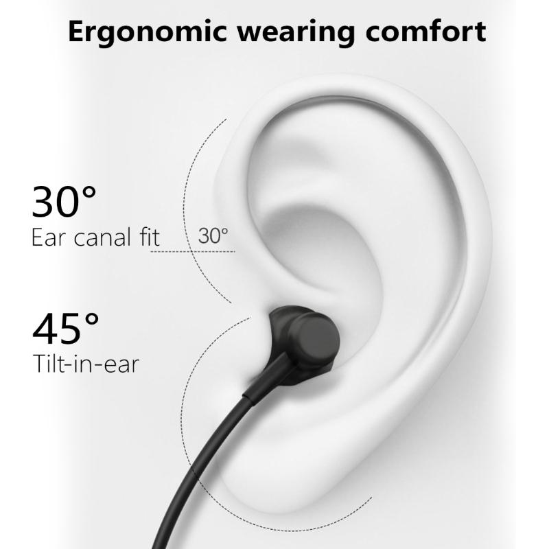 Спортивные наушники Bluetooth 5.3 со светодиодным дисплеем, микрофоном с шумоподавлением, удобным магнитным шейным ободком