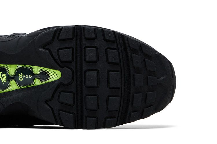 Men's Sneakers Nike Air Max 95 SE Big Bubble atmos Harajuku Black/White/Volt/Flat Gold