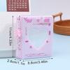 Ins Style Cute 3-Inch Love Album 36 Pockets Card Binder Mini Photocard Holder Kpop Idol Pictures Collection Storage Case