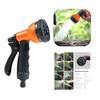 8 Pattern Garden Water Gun Hose Spray Lawn Watering Multi-Function Car Wash High Pressure Durable Hose Sprinkle Nozzle LM