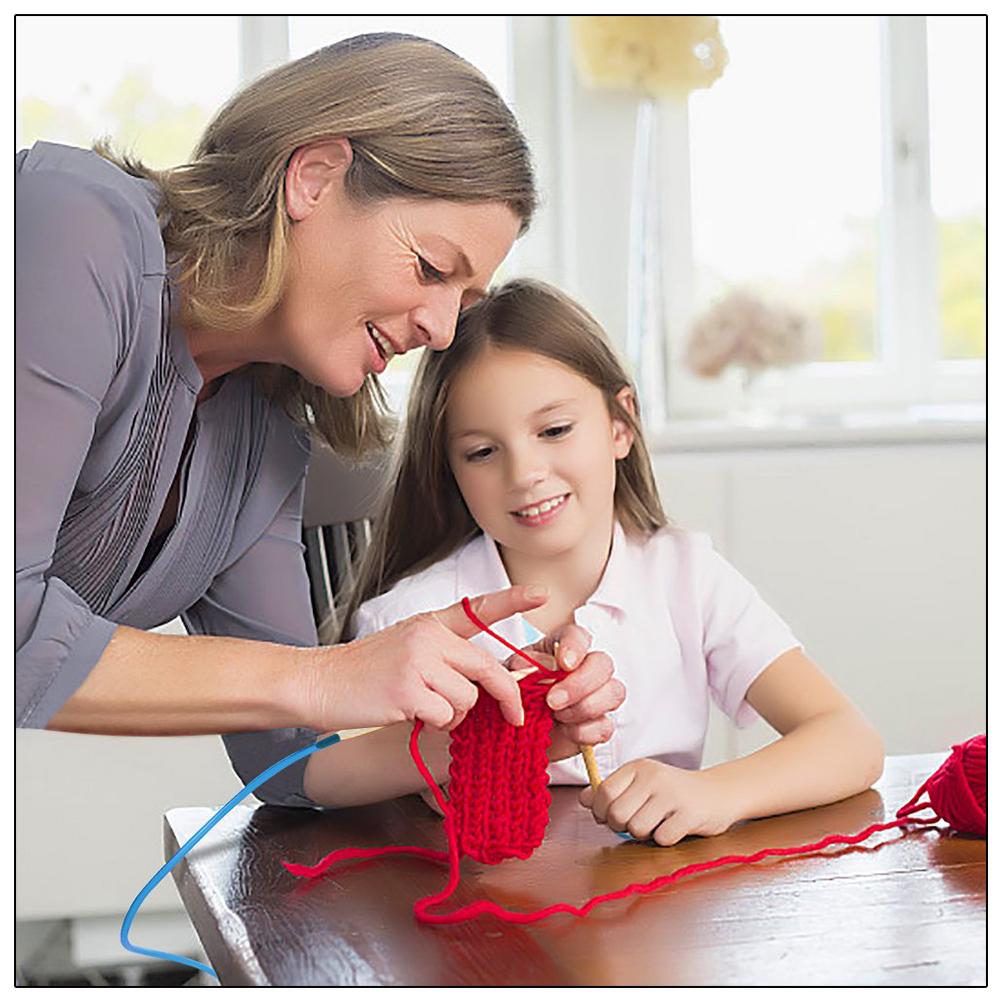 18 размеров круговых спиц 100 см набор крючков для вязания трубка бамбуковые спицы для вязания рукоделие круговые инструменты для шитья