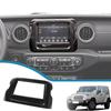 Car GPS Navigation Decoration Cover Frame Stickers for Jeep Wrangler JL Gladiator JT 2018-2022 Interior Mouldings Accessories