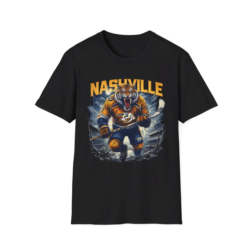 Predators Unleashed - Nashville Predators Horror Mashup T-Shirt