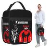 Kyokushi Karate Kumite Сцена Изолированная Сумка-Ланчбокс для Женщин Офисный Охладитель Термоконтейнер для Еды Сумка-Тоут Портативные Ланч-Боксы Контейнер