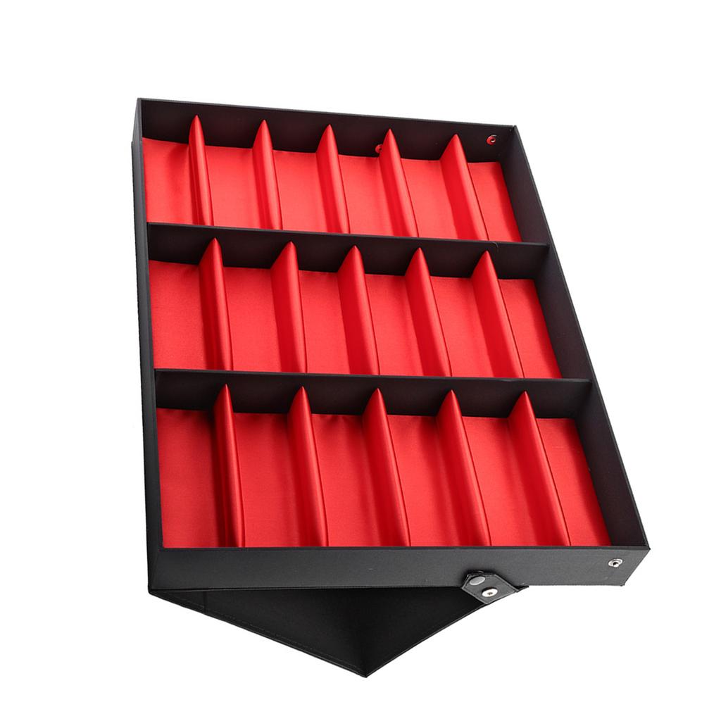 18 сеток, подставка для очков, коробка для хранения солнцезащитных очков, органайзер для очков, ювелирных изделий