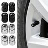 VW 4Pcs Car Tire Valve Caps Metal Wheel Dust Covers Accessories For Volkswagen GTI Golf Polo Passat VW CC Tiguan T-ROC Jetta Taigo