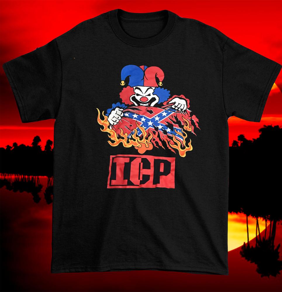 Insane Clown Posse Мужская футболка Черная Унисекс Все размеры от S до 4XL МУЖСКАЯ DO437 Унисекс Футболка