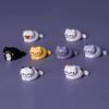 8Pc Cute Cat Animal Decoration Resin Craft Miniature Figure Tiny For Bonsai Fairy Garden Home Decor