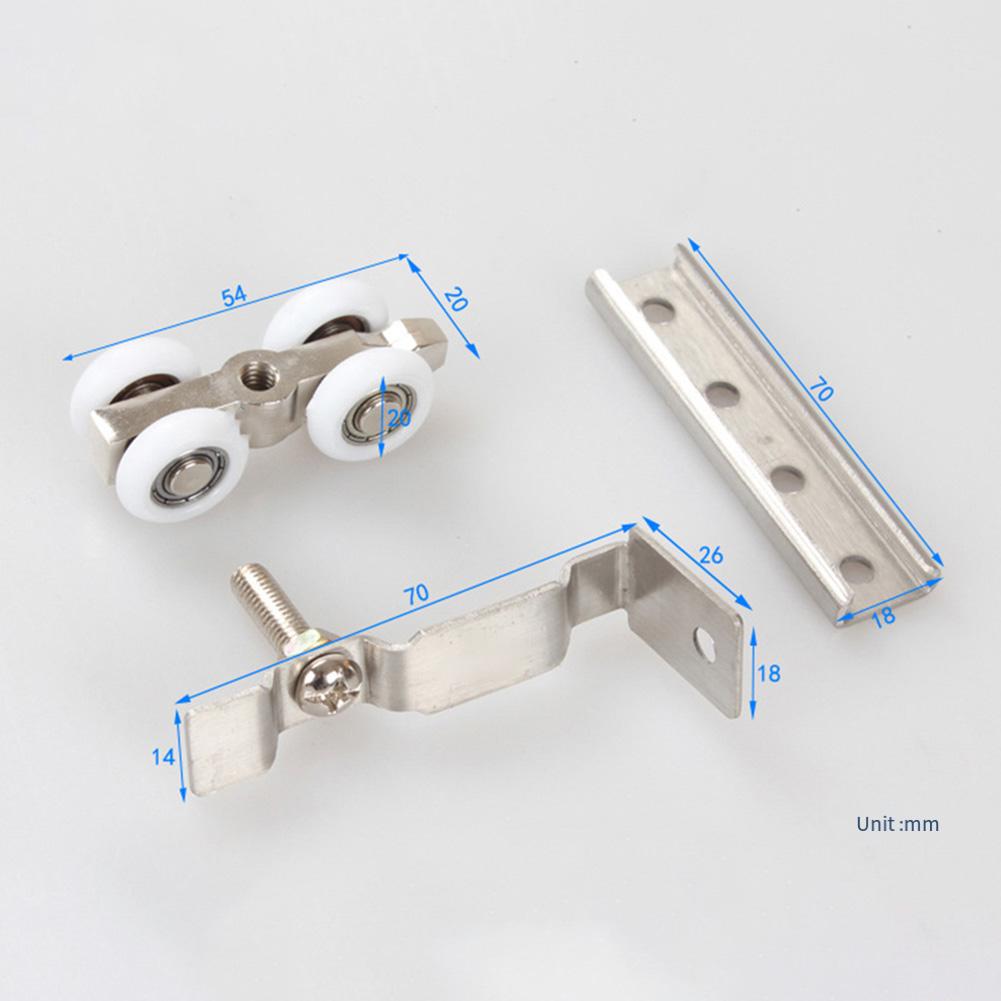 Колесо для раздвижной двери, подвесное колесо, ролик для подвесной направляющей, шкив для двери шкафа, может выдерживать нагрузку 50 кг, подъемный рельс для шкафа, дверная фурнитура