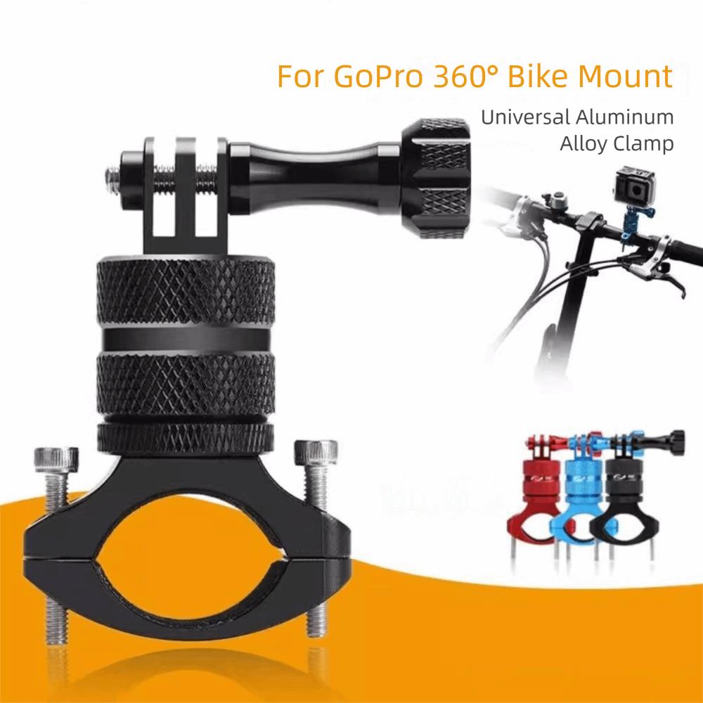 Fixed Support Bike Handlebar Mount 360 Degree Clamp Bike Fixed Support Rotary Bike Mount Cycling