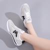 Sneakers Women's Summer Thin Little White Shoes Mesh Breathable Soft Sole Lightweight Running Net Shoes Versatile Casual Forrest Gump Shoes