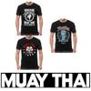 Тайский бокс Кикбоксинг 3D-печать Футболка Дети Мужчины Женщины Унисекс Спорт Уличная одежда Короткий рукав Одежда Летние топы