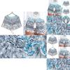 Summer Polyester Print Shorts With Tie Waist For Casual Wear