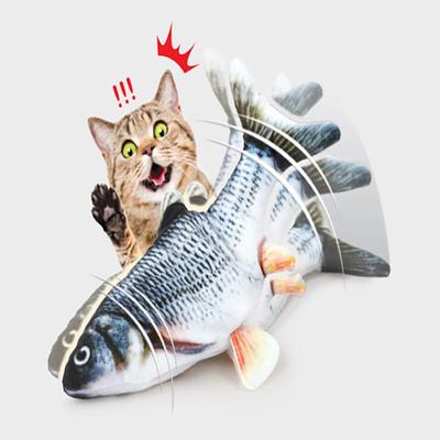 [Pet] Движущаяся игрушка-рыба для кошек
