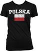 Футболка Polska Distressed Польша Польская национальность Pride Juniors