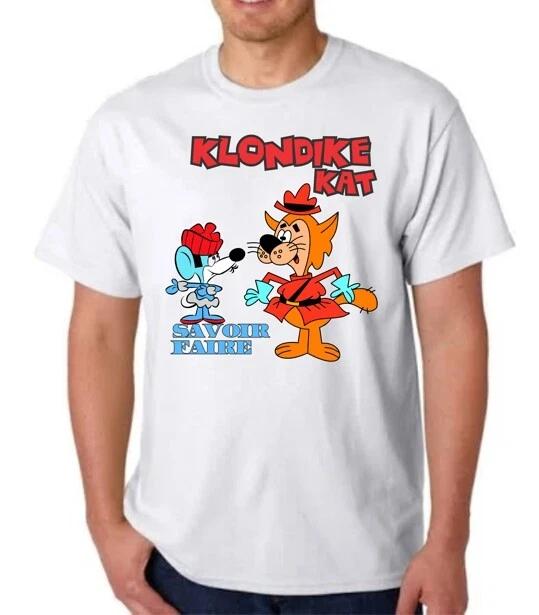KLONDIKE KAT & SAVOIR FAIRE Футболка ТИ ШОУ МУЛЬТФИЛЬМ ТЕЛЕСЕРИАЛ HANNA BARBERA TOTAL TV