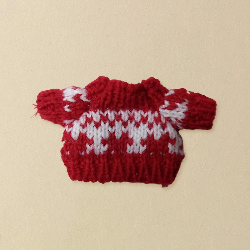 10 см Вест-хайленд-терьер Кукла-младенец Хлопковый Сменный Свитер