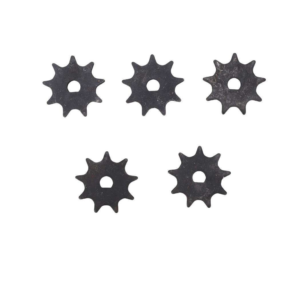 5PCS Steel Motor Chain Sprocket for MY1016 MY6812 High Speed Motor High Speed Motor