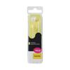 ELECOM CN300 Stereo Balanced Sound Quality and Crisp Headphones, In-Ear, Bass, Yellow, EHP-CN300AYL