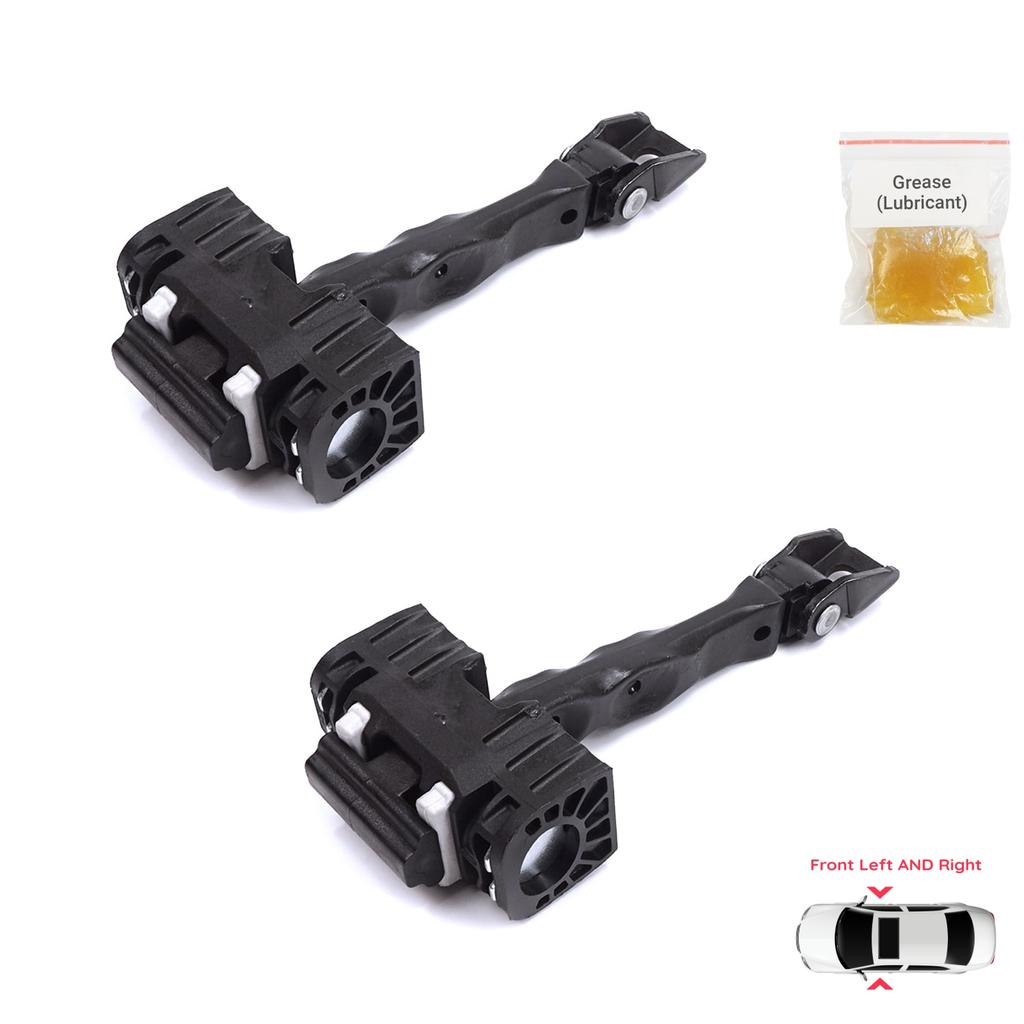EDP1454-1 2 Pieces Front Door Stop Check Assy Limiter Strap for Skoda Fabia MK2 Roomster 5J7 Praktik 5J 5J0837249C