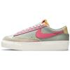 New Blazer Low Platform Sea Foam Pink Salt Women's DM9464-001