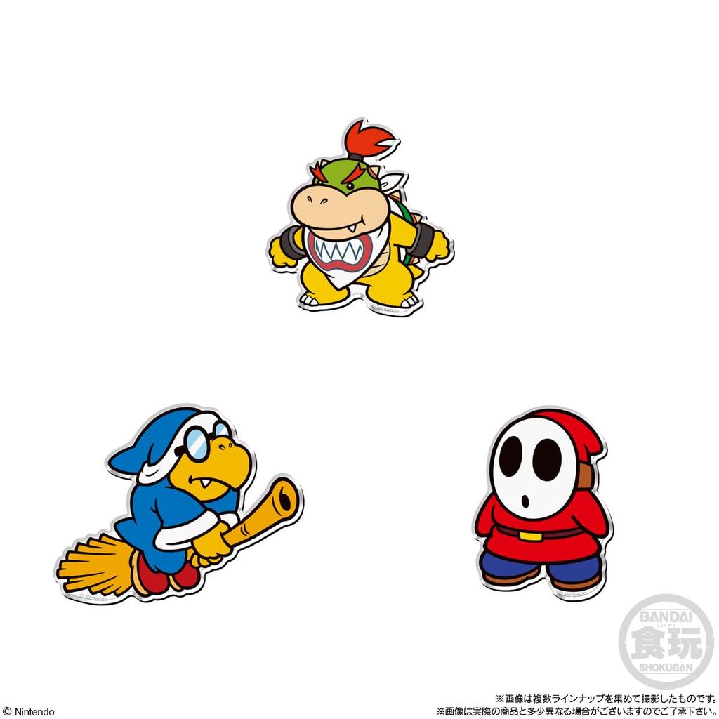 BANDAI Super Mario Character Magnets 2 14 Pieces BOX Candy Toy